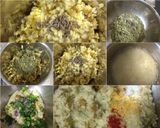 A picture of step 2 of Moongdal Ki Pakodi.