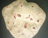 A picture of step 3 of Chappati.