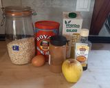 Foto del paso 1 de la receta: Tortitas de avena saludable