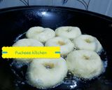 Foto langkah ke 8 dari resep Donat menul dan lembut ala jco.