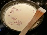 Tejszínes-krémsajtos spagetti
