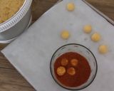Foto langkah ke 4 dari resep Palm Sugar Cheese Cookies.