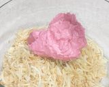 Foto langkah ke 6 dari resep Kunafa Strawberry Cake.