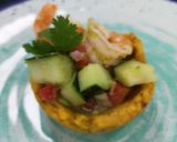 Foto del paso 13 de la receta: Aguachile en cuencos de plátano