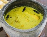 A picture of step 7 of MAMBHAZHA PULISERY / MANGO CURRY.
