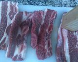 Foto del paso 2 de la receta: Churrasco sobre lecho de champiñones y salsa de su mismo jugo