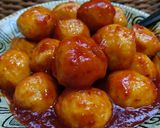 Foto langkah ke 3 dari resep Fire chicken ball (bakso ayam saus pedas).
