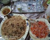 A picture of step 8 of Beef yakhni pulao.