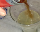 A picture of step 3 of Coke Mocktail.