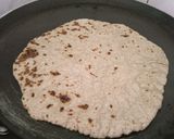 A picture of step 7 of Jowar Roti /Bhakri.