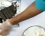 A picture of step 2 of Chocolate ganache.