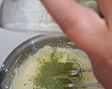 Foto langkah ke 4 dari resep Matcha Mochi Cheesecake.