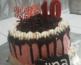 Foto langkah ke 10 dari resep Kue ultah sederhana hasil istimewa🤩.