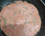A picture of step 3 of Leftover Rice Chila.