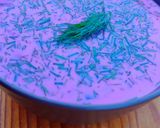 A picture of step 7 of Cold purple soup.
