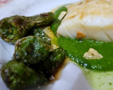 Foto del paso 7 de la receta: Bacalao confitado con salsa de espinacas