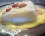 Foto del paso 7 de la receta Lomos de Bacalao a Baja Temperatura en Crema de Cúrcuma y Trufa en Salsa de P.X. y Pil Pil