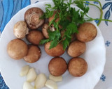 Foto del paso 1 de la receta: Portobello, huevo y ensalada de repollo, rápido delicioso