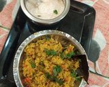 A picture of step 6 of Moong dal masala khichadi.