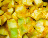 Foto langkah ke 1 dari resep Labu Air Kuah Kuning dengan Lontong.