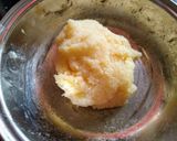 A picture of step 2 of Coconut laddu.