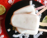 Foto del paso 1 de la receta: Helados de coco y lima