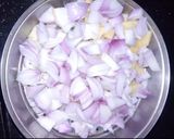 A picture of step 1 of Spicy Potato and Onion Curry.
