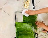Hình bước làm 3 của món Bánh giò nhân thịt