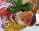 Foto del paso 5 de la receta: Tacu Tacu con Piernitas de Pollo y Sarza Criolla🇵🇪