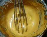 A picture of step 6 of Dalgona Mocha cake.