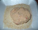 Foto del paso 4 de la receta: Hamburguesas de pollo y avena (sanas para niños)
