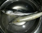 A picture of step 3 of Oha soup.
