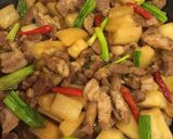 Hình bước làm 7 của món Củ cải trắng kho với thịt !