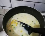 Foto langkah ke 2 dari resep Sup Krim Susu Jagung.