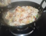 A picture of step 3 of Weightloss poha.
