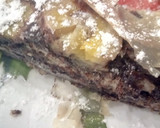 Foto del paso 12 de la receta: Strudel de Plátano, Chocolate Negro, Chocolate Blanco y Pistacho