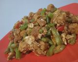 Foto langkah ke 9 dari resep Tumis buncis tempe telur.