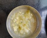 A picture of step 2 of Raw mango kadhi (Kairi sar).