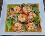 Foto langkah ke 5 dari resep Tumis Kailan Tauge Udang.
