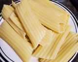 Foto del paso 1 de la receta: Pasta manicotti rellena