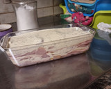 Foto del paso 4 de la receta: Pastel de pollo relleno de jamón y queso