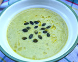 Foto del paso 8 de la receta: Crema de brócoli con semillas de calabaza y yogur 0% - fácil