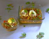 A picture of step 7 of Masala Egg Bejo.