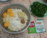 Foto langkah ke 2 dari resep Rolade tahu daun singkong.