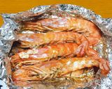 Hình bước làm 2 của món Tôm nướng xì dầu 🦐