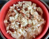 Foto langkah ke 7 dari resep MPASI 1y+ Bread Pudding Almond.