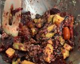 A picture of step 7 of Quinoa Salad with Beetroot and Satay Chicken.