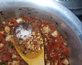 A picture of step 10 of Chicken Masala Pasta.