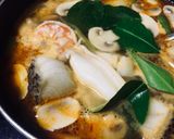 รูปขั้นตอนการทำที่ 2 ของ ต้มยำแปซีฟิคริม(Pacific Rim Tomyam) #ครัวผจญภัย