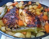 صورة لخطوة 7 من وصفة فروج مسحب مع الشمر ☺ 😋 😋